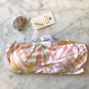 Billabong NWT Small Bandeau bikini top